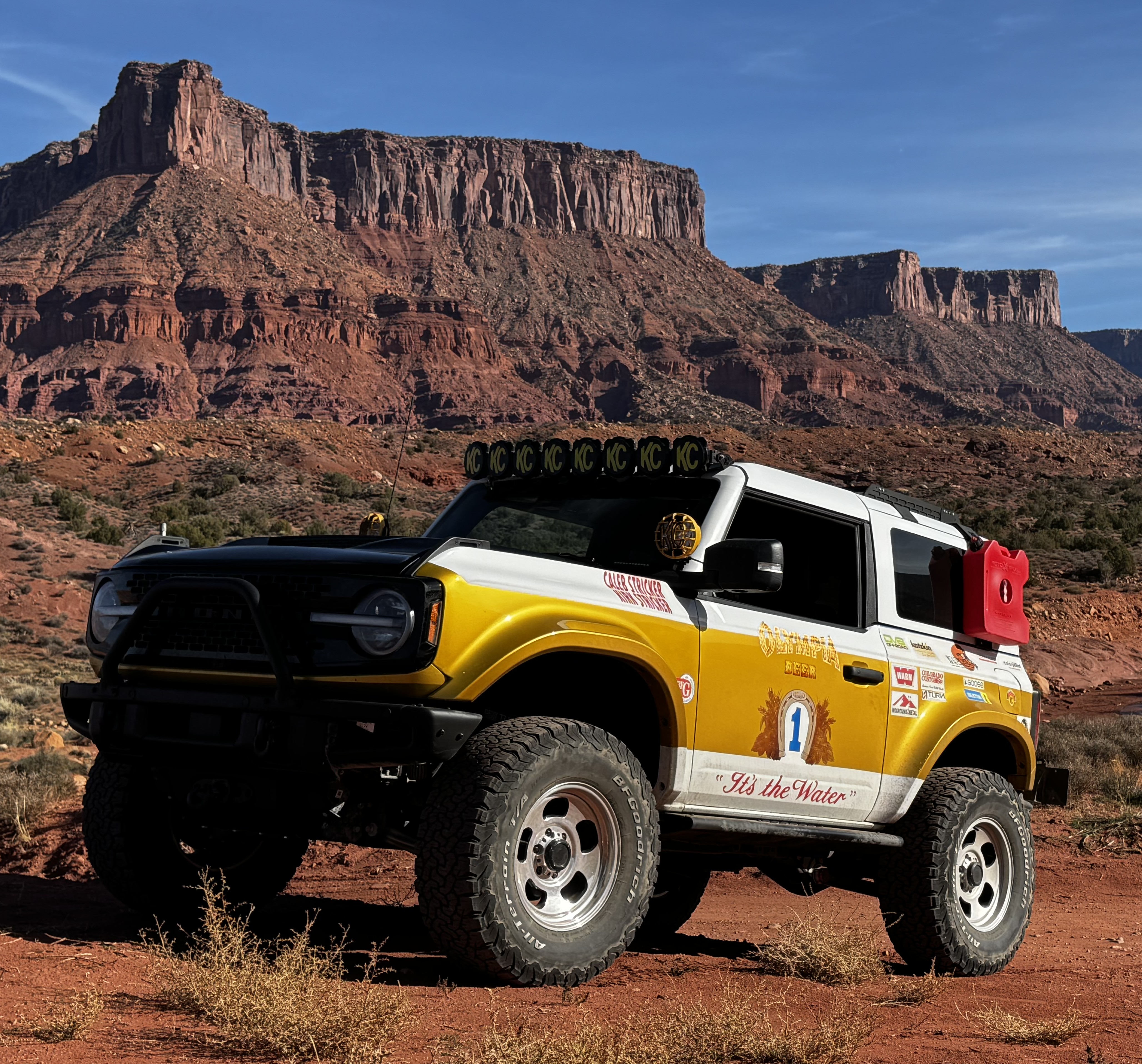 Oly: Olympia Beer Bronco